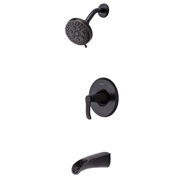 Pfister 8P8-WS2-JDSY Jaida Tub and Shower Faucet, Restore Tech in Tuscan Bronze