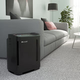 Brondell Revive PR50-B True HEPA Filtration Air Purifier and Humidifier, Black