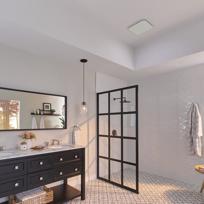 Broan NuTone AE110K - 110 CFM Bathroom Exhaust Fan with CleanCover Grille, ENERGY STAR