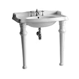 Whitehaus AR864-GB001-3H Isabella Collection Rectangular Console