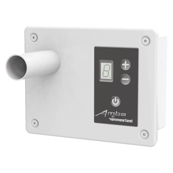 Amba ATW-DHC-W Digital Heat Controller for Antus, Quadro, Sirio & Vega Collections in White