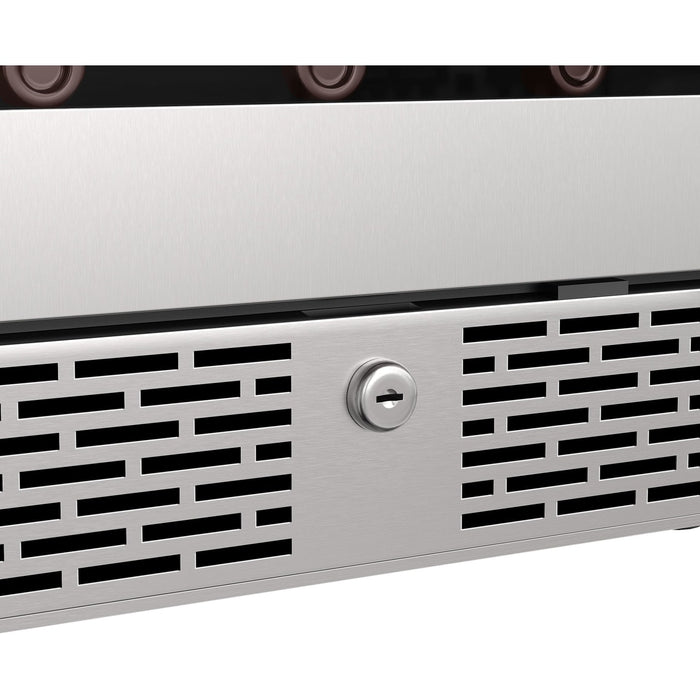 Avallon AWC242SZRH 24" Wide 53 Bottle Capacity Single Zone Wine Cooler in Stainless Steel