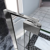 DreamLine SHDR-4242728-01 Allure 42-43"W x 73"H Frameless Pivot Shower Door in Chrome - Bath4All