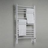 Amba CSW Classic Towel Warmer with 13 Straight Bars in White