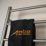 Amba Jeeves JSB Classic Ladder Style Towel Warmer with 6 Bars, Brushed Finish