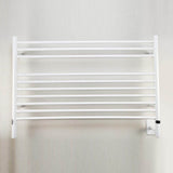 Amba Jeeves LSW Towel Warmer with 10 Straight Bars in White