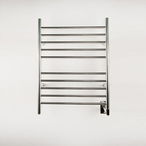 Amba RWH-SB Radiant Hardwired Straight Towel Warmer with 10 Straight Bars in Brushed Finish