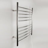 Amba RWP-CP Radiant Plug-in Curved Towel Warmer with 10 Curved Bars, Polished Finish