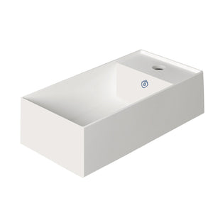 Whitehaus B-AG50 Britannia Rectangular Wall Mount Sink