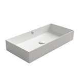 Whitehaus B-AG80 Britannia Large Rectangular Above Mount Sink