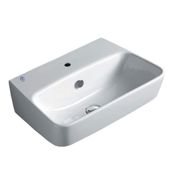 Whitehaus B-DE14 Britannia Rectangular Wall Mount Sink