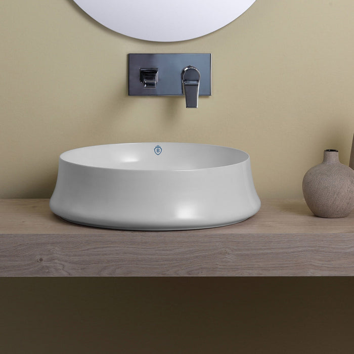 Whitehaus B-SH01 Britannia Round Above Mount Sink