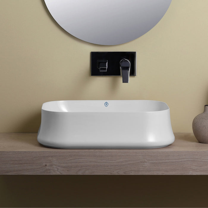 Whitehaus B-SH08 Britannia Rectangular Above Mount Sink
