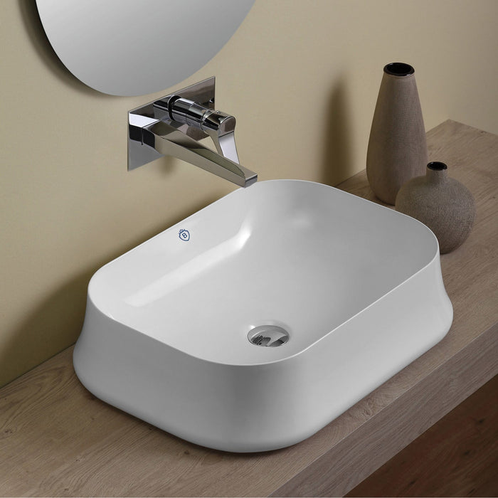 Whitehaus B-SH08 Britannia Rectangular Above Mount Sink