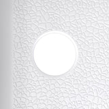 DreamLine BWDS6032STL0001 DreamStone 32" D x 60" W Shower Base and Wall Kit in White Traditional Subway Pattern