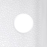 DreamLine BWDS6032STR0001 DreamStone 32"D x 60"W Shower Base and Wall Kit in White Traditional Subway Pattern