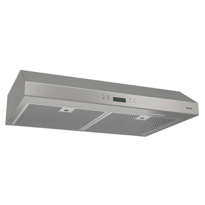 Broan Nutone BCDJ136SS 36" Convertible Under-Cabinet Range Hood with Heat Sentry, 400 CFM, Stainless Steel