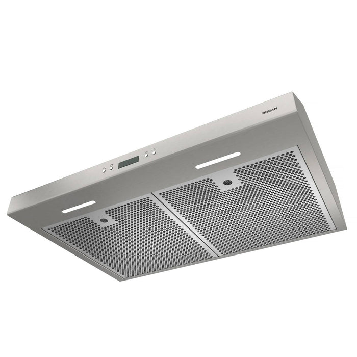 Broan Nutone BCDJ136SS 36" Convertible Under-Cabinet Range Hood with Heat Sentry, 400 CFM, Stainless Steel