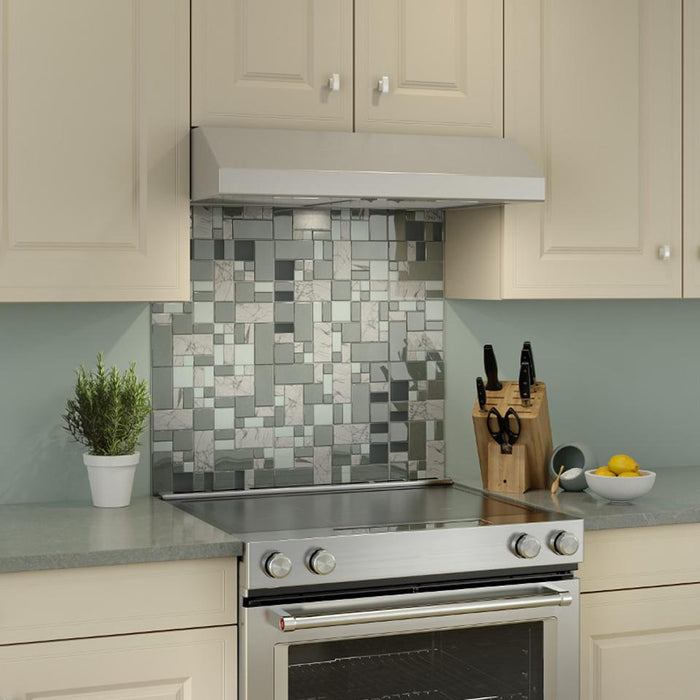 Broan Nutone BCSEK130SS Glacier 30" Convertible Under-Cabinet Range Hood, 250 CFM, Stainless Steel