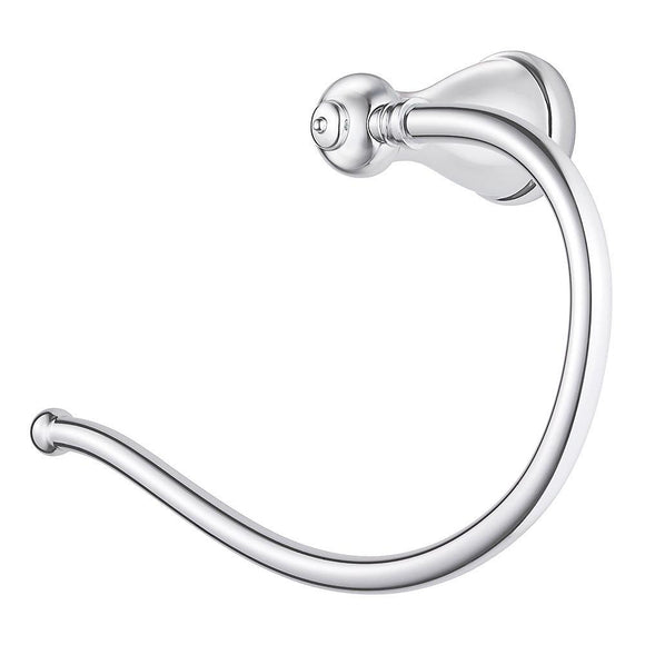 Pfister BRB-MB1C Marielle Towel Ring in Polished Chrome