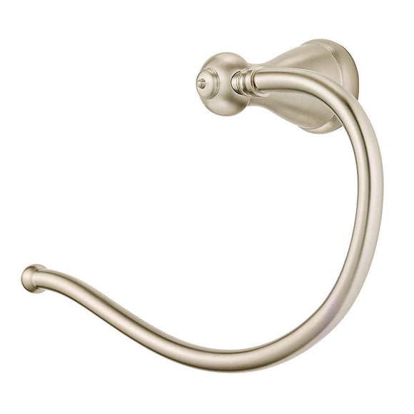 Pfister BRB-MB1K Marielle Towel Ring in Brushed Nickel