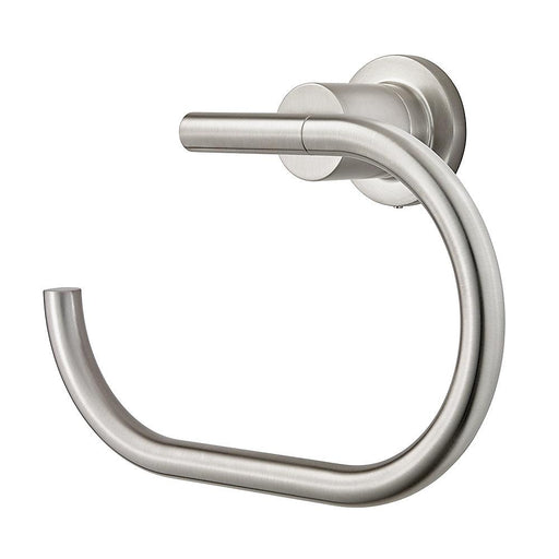 Pfister BRB-NC1K Contempra Towel Ring in Brushed Nickel
