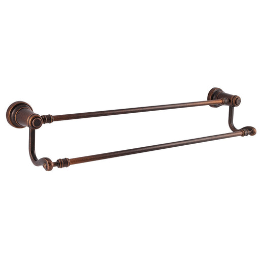 Pfister BTB-YP5U Ashfield 24" Double Towel Bar in Rustic Bronze