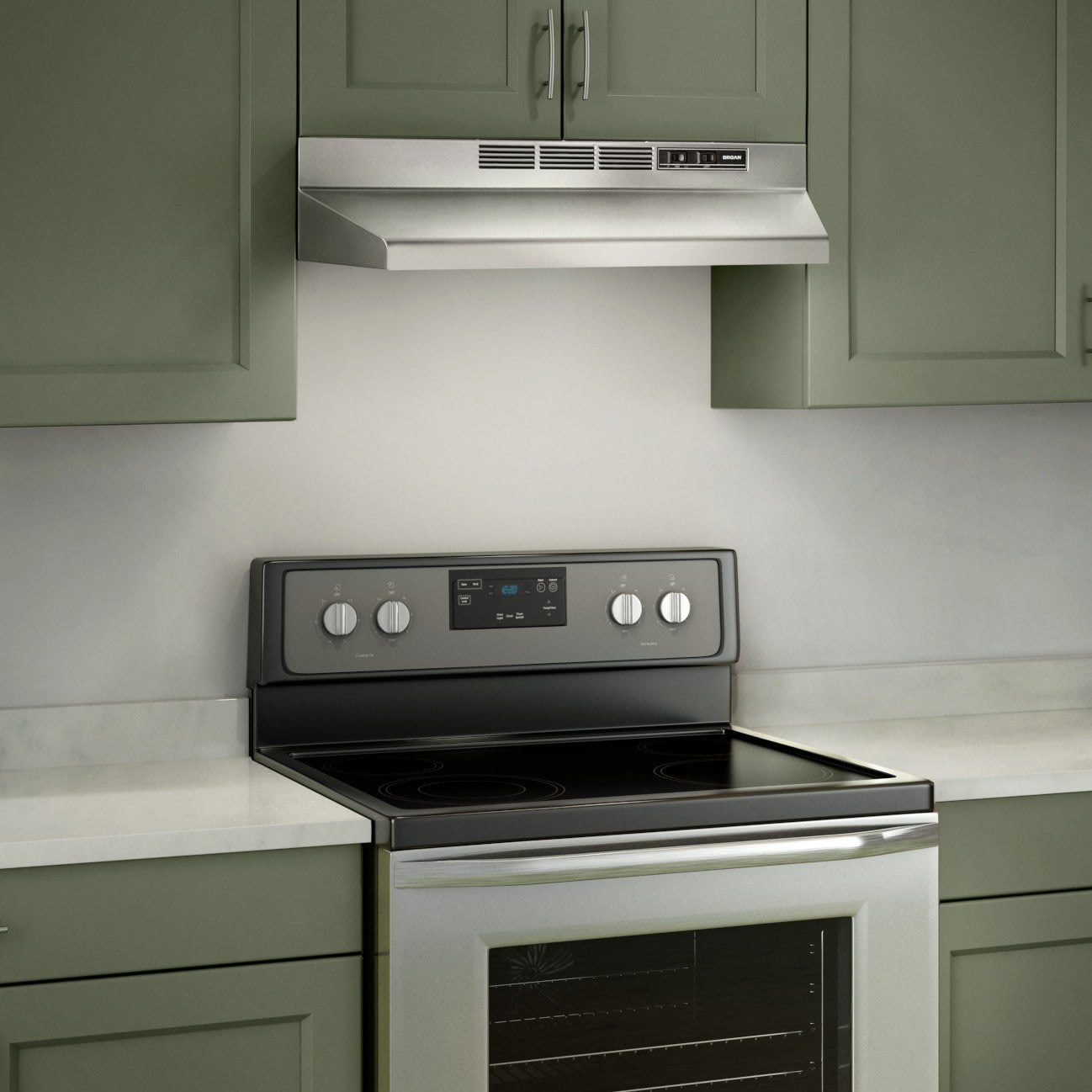 Broan Nutone 412404 24 Inch Ductless Under Cabinet Range Hood Bath4All