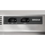 Broan 413004 30-Inch Ductless Under-Cabinet Range Hood, Stainless Steel, ADA Compliant