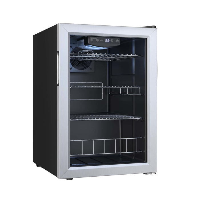 Edgestar BWC91SS 17" Wide 80 Can Capacity Extreme Cool Beverage Center in Stainless Steel
