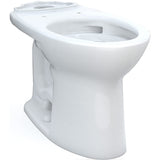 TOTO C776CEFG.10#01 Drake Elongated Toilet Bowl with 10" Rough-in, Cotton White