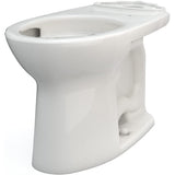 TOTO C776CEFG#11 Drake Elongated Toilet Bowl with CEFIONTECT and Tornado Flush, Colonial White