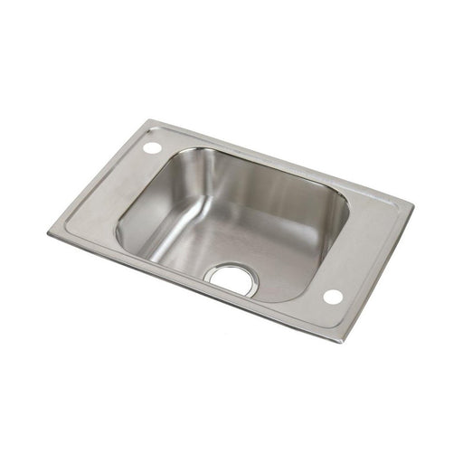 Elkay CDKAD2517652 Celebrity Stainless Steel 25" x 17" x 6-1/2" 1-Bowl Top Mount Classroom ADA Sink