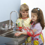 Elkay CHS1716C Stainless Steel 16-3/4" x 15-1/2" x 13", 1-Bowl Wall Hung Handwash Sink Kit