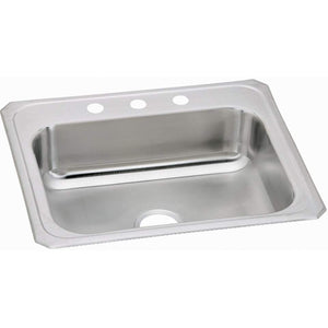 Elkay CR25211 Celebrity Stainless Steel Single Bowl Top Mount Sink