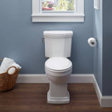 TOTO CST404CEFG#11 Promenade II Two-Piece Elongated 1.28 GPF Toilet, Colonial White