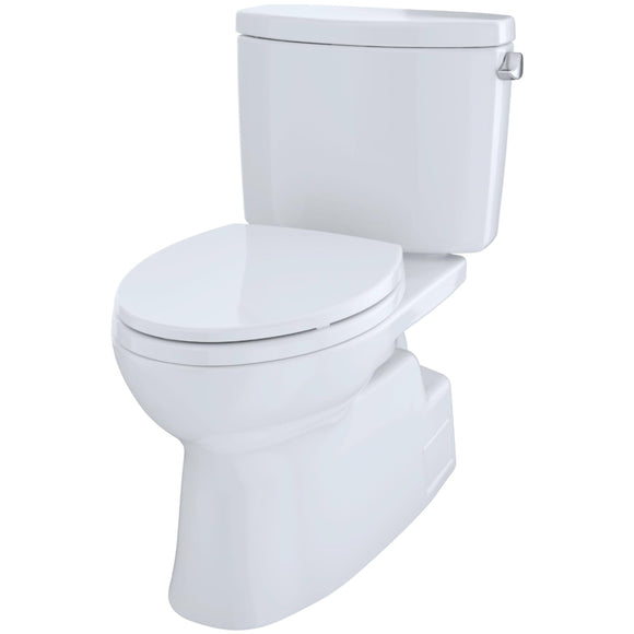 TOTO CST474CEFRG#01 Vespin II Two-Piece Elongated Toilet with 1.28 GPF Single Flush with Right Hand Trip Lever