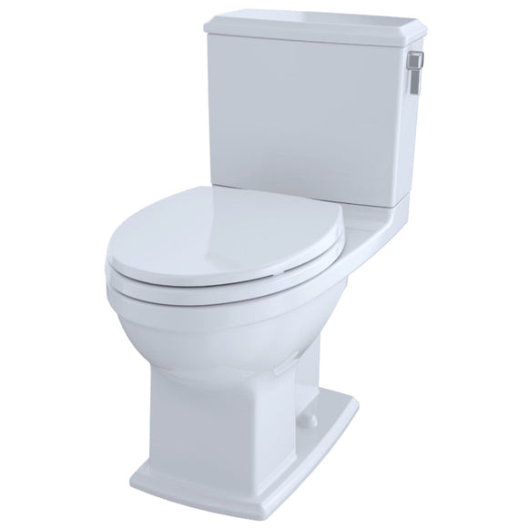 TOTO CST494CEMFRG#01 Connelly 2-Piece Elongated Dual Flush Toilet with Right-Hand Lever, Cotton White