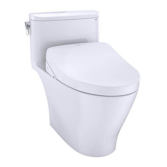 TOTO CST642CUFGAT40#01 Nexus 1.0 GPF One Piece Elongated Chair Height Toilet with Tornado Flush Technology - Less Seat