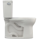 TOTO CST775CEFG#12 Drake Two-Piece Rounded Toilet with 1.28 GPF Tornado Flush, 12" Rough-in, Sedona Beige