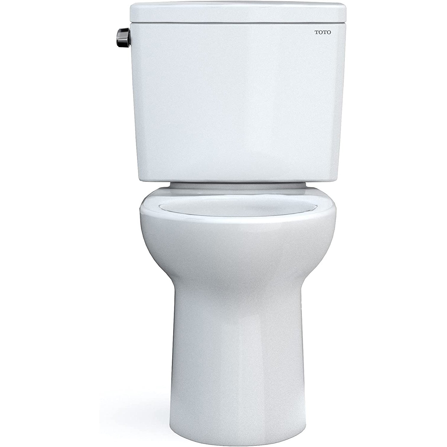 TOTO CST776CEFG.10#01 Drake 2-Piece 1.28GPF White Toilet, 10