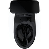 TOTO CST776CEF#51 Drake Two-Piece Elongated Toilet with 1.28 GPF Tornado Flush, 12" Rough-in, Ebony (Black)