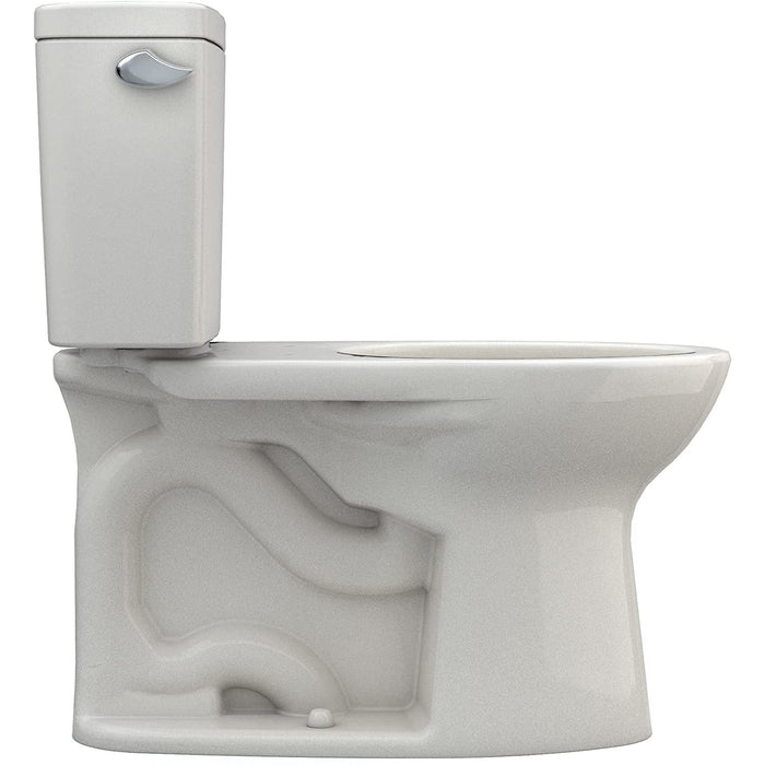 TOTO CST776CEG#12 Drake Two-Piece Elongated Regular Height Toilet, 1.28 GPF, Sedona Beige