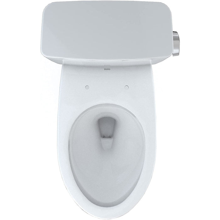 TOTO CST776CERG#01 Drake 2-Piece Elongated Regular Height Toilet, 1.28 GPF, Right-Hand Lever