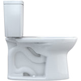TOTO CST776CERG#01 Drake 2-Piece Elongated Toilet with CeFiONtect and 1.28 GPF Tornado Flush, Right-Hand Lever
