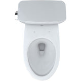 TOTO CST775CSFG#01 Drake Two-Piece Rounded Toilet with CEFIONTECT and 1.6 GPF Tornado Flush, Cotton White
