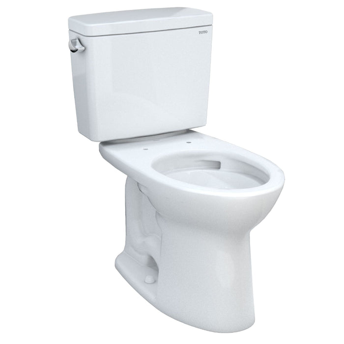 TOTO CST776CSG#01 Drake Two-Piece Elongated Toilet with 1.6 GPF Tornado Flush, Regular Height
