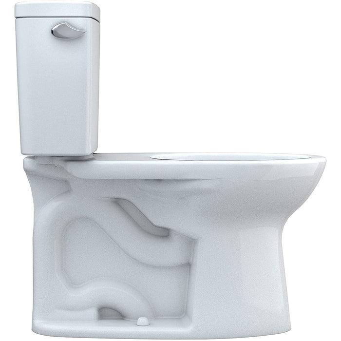 TOTO CST776CSG#01 Drake Two-Piece Elongated Toilet with 1.6 GPF Tornado Flush, Regular Height