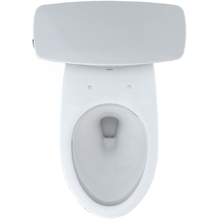 TOTO CST786CEG#01 Drake Transitional Two-Piece Elongated 1.28 GPF Toilet - Regular Height, Cotton White