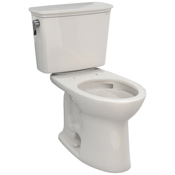 TOTO CST786CEG#12 Drake Transitional Two-Piece Elongated 1.28 GPF Toilet with CeFiONtect, Sedona Beige